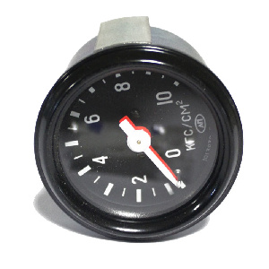 Манометр двухстрелочный (давл. воздуха) (Автоприбор г. Владимир) (под трубку ПВХ)