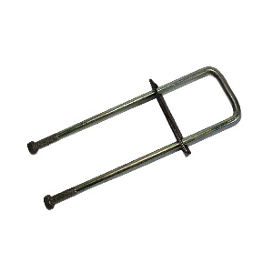 Стремянка платформы в сборе (№3 короткая) L-370х95 d-14х1,5 (А-079-14-003) (гальваника)