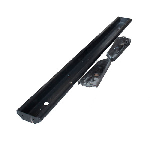 Бампер задний (отбойник) с кронштейном