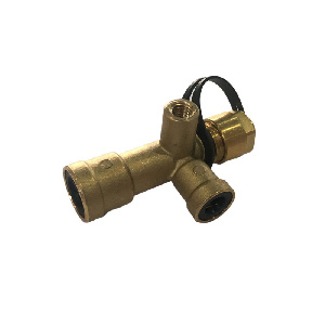 Кран экстренного растормаживания (CAMOZZI) 9604 12-8-M16x1,5-M8 под пласт.трубки