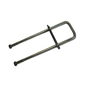 Стремянка платформы в сборе (№3 короткая) L-370х95 d-14х1,5 (гальваника)