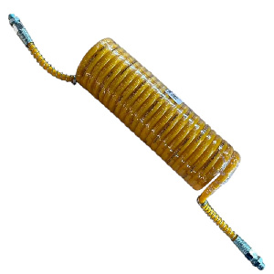 Шланг прицепа воздушный ЕВРО 7,5м (М22х1,5) желтый SORL