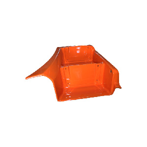 Щиток подножки 63501 (рейсталинг) (2-х ступ.) левый