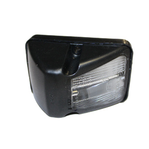 Фонарь габаритный белый/черный треугольный (ОСВАР)