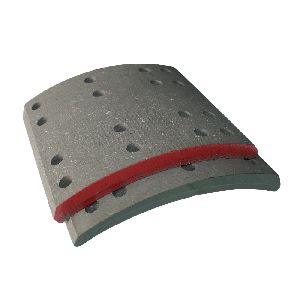 Накладка тормозная прицепа СЗАП (анкер/вал) 12т (комплект 2 шт)