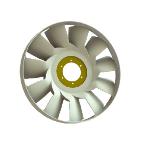 Крыльчатка радиатора ЕВРО 630 мм (Технотрон) (аналог BW 020005338)