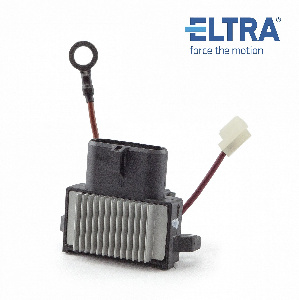 Щеткодержатель генератора ЕВРО-3 (4552) с охлаждением (ПРАМО-ELTRA)