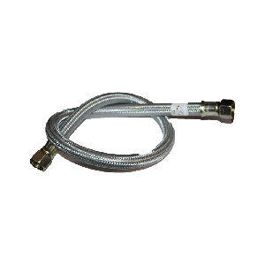 Шланг тормозной 4310 задний (L-805 гайка+гайка М20хМ20) (Полюс-Альфа г.Зеленодольск) в мет.оплёт.