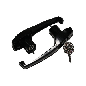 Ручка наружная с замком (г. Димитровград) черная