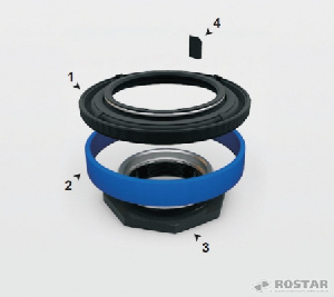 Рем. комплект задней ступицы ЕВРО из 4-х (РОСТАР)