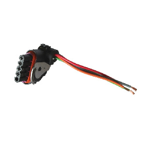 Колодка проводов  (разъем для генератора БОШ) с проводами