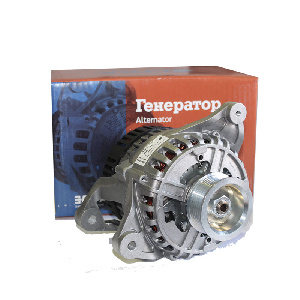 Генератор ЕВРО-2,3 (ПРАМО-ELTRA)) 28В 95А (компакт) поликлин.шкив