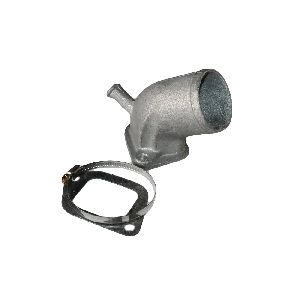 Патрубок помпы 058 ЕВРО  в сборе (хомут+прокладка)