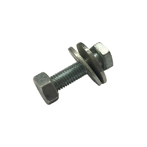 Болт М10х35х1,5 (строительный) в сборе 2 шайбы+ гайка