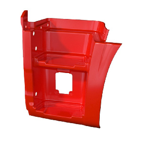 Щиток подножки 5490 (Технотрон) (2-х ступ.) красный левый RAL 3001