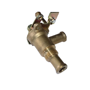 Кран отопителя (бронза)