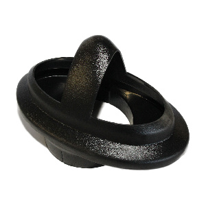 Переходник на воздушный фильтр ЕВРО смещенный (на овальную гофру)  d-150  21-042