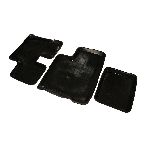 Коврик пола (кабина) передний из 3-х (глубокие)