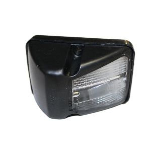 Фонарь габаритный белый/черный треугольный (ОСВАР)