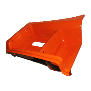 Щиток подножки 63501 (РИАТ) (рестайлинг) оранж. правый  RAL2009