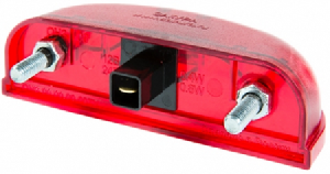 Фонарь освещения номер.знака светодиод. (пласт.) (Сакура г. Уфа) красный