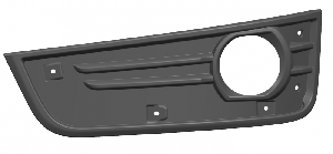 яяПанель облицовочная противотуманной фары правая (Технотрон)