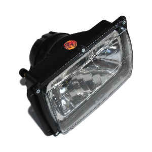 Фара ЕВРО  в сборе (гладкое стекло) (АВТО-УНИВЕРСАЛ XXI ВЕК)