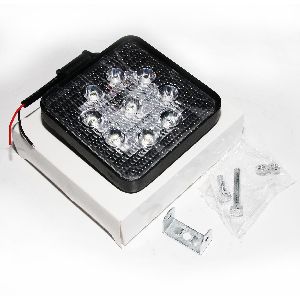 Фара п/туманная светодиодная 9LED 27W (SLIM) (квадратная) 12/24V