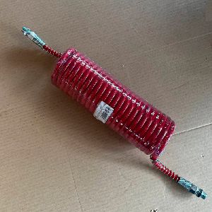 Шланг прицепа воздушный ЕВРО 7,5м (М22х1,5) красный СОРЛ