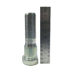 Шпилька колеса ЕВРО передняя с шлицами (М22х85) (TVS Индия)