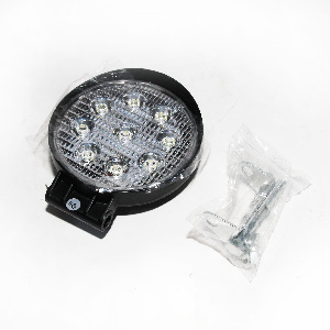 Фара п/туманная светодиодная 9LED 27W (SLIM) (круглая) 12/24V