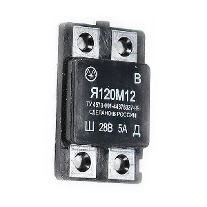 Я-120М12 реле интегральное ЕВРО (г. Калуга Энергомаш) (аналог 444.3702)