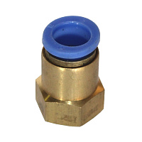 Фитинг прямой 12 мм х М10 резьба внутренняя