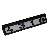 Табличка модификаций 4310