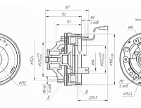 Муфта электромагнитная вентилятора  660 (отв. D-10) (Технотрон)  дв.740.30 после 2005г 6РК