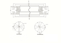 Круг поворотный 12т (г. Ставрополь) усиленный (10 отв.х 12 отв.) (полка 15мм)
