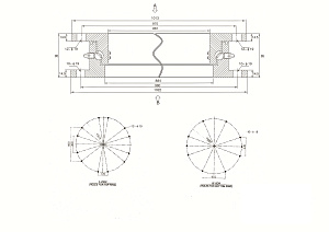 Круг поворотный 12т (г. Ставрополь) усиленный (10 отв.х 12 отв.) (полка 15мм)