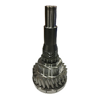 Вал 027 с зубчатой муфтой 154