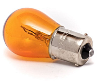 яяЛампа 24-21 поворота оранжевая (ЕВРО) смещенный цоколь МАЯК