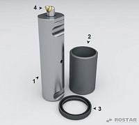 Рем. комплект ушка рессоры 5320 (РОСТАР)