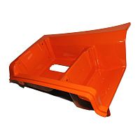Щиток подножки 63501 (РИАТ) (рестайлинг) оранж. правый  RAL2009