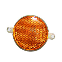 Катафот желтый круглый (ОСВАР)