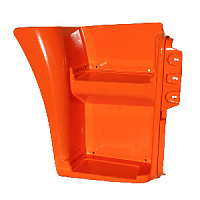 Щиток подножки 6520 (2-х ступ.) правый