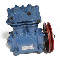 МАЗ Компрессор двухцилиндровый    (Паневежио-Аурида Литва) МАЗ (201 л.) со шкивом