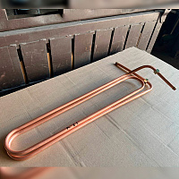 Трубка одноцилинд.компр. (охладитель) 65115