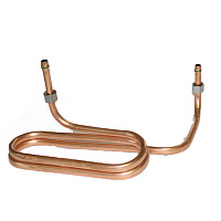 Трубка одноцилинд.компр. медная (охладитель)
