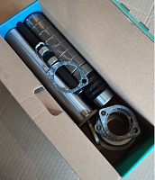 Шкворень 53205 полный сбор (шкворень,втулки,подшипник,шайбы) на одну ось