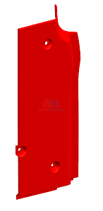 яяНакладка панели фар задняя правая (Технотрон) 54901 белая АК-1112