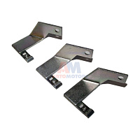 яяКронштейн крепления привода тяги жалюзи радиатора (ПАО)