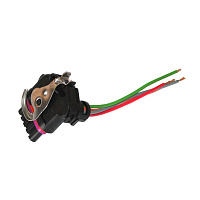 Колодка проводов  (разъем для генератора БОШ) с проводами